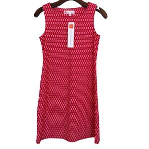 Jude Connally Beth Sleeveless  Dress XS Traditional Foulard Pattern NWT $178